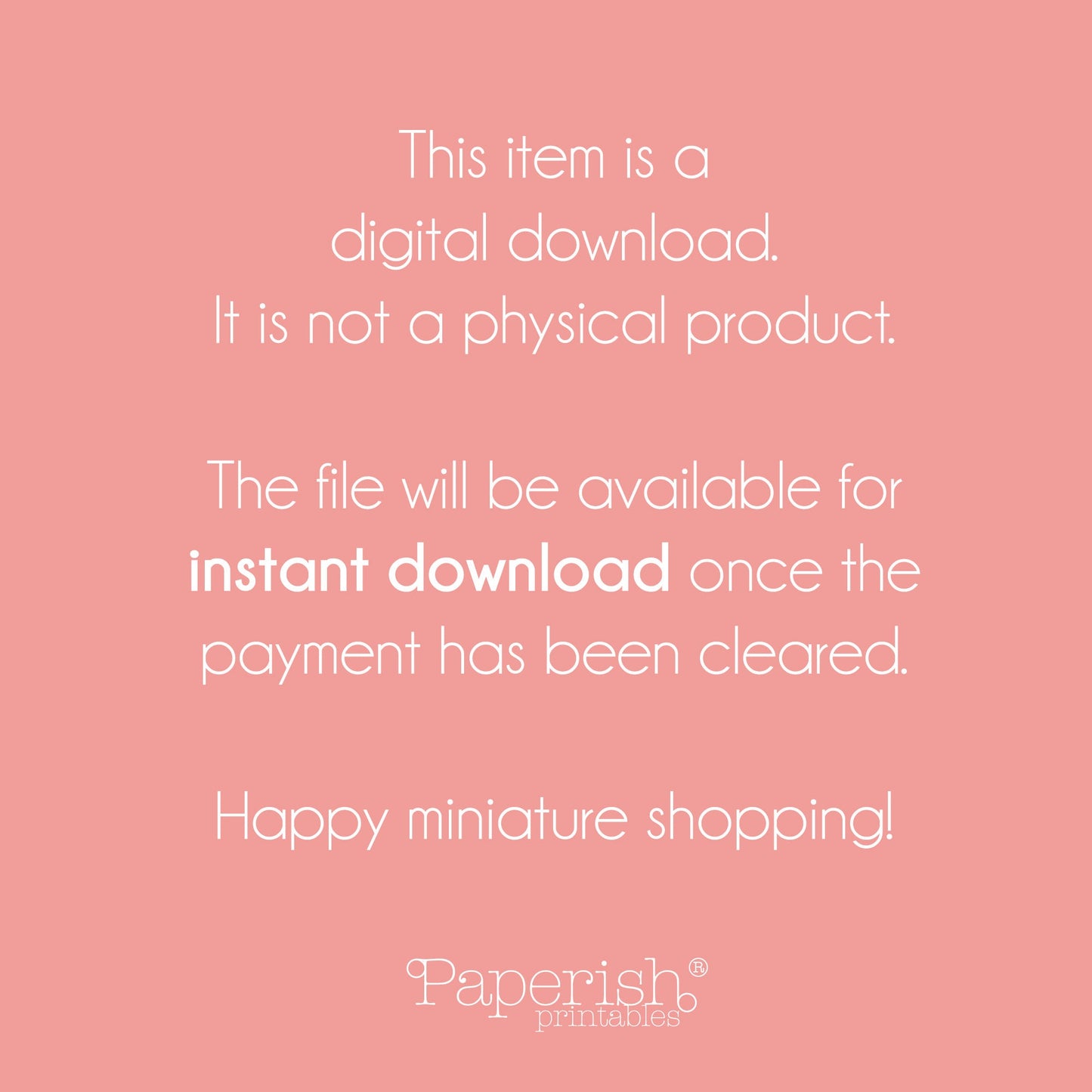 1/12 PDF Foil, Plastic Wrap & Baking Paper Package Printable Templates | Dollhouse Accessories Printables